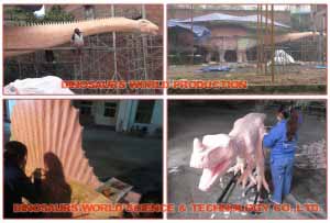 animatronic dinosaur