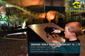 Device for controlling physical activity of dinosaurs