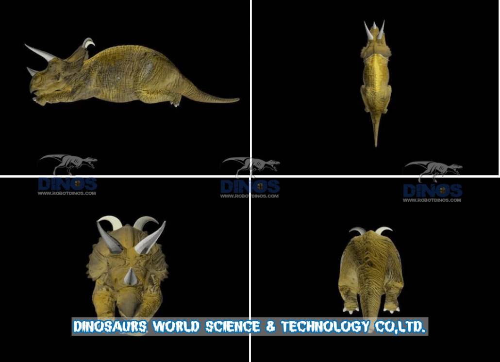 Realistic Animatronic Dinosaur