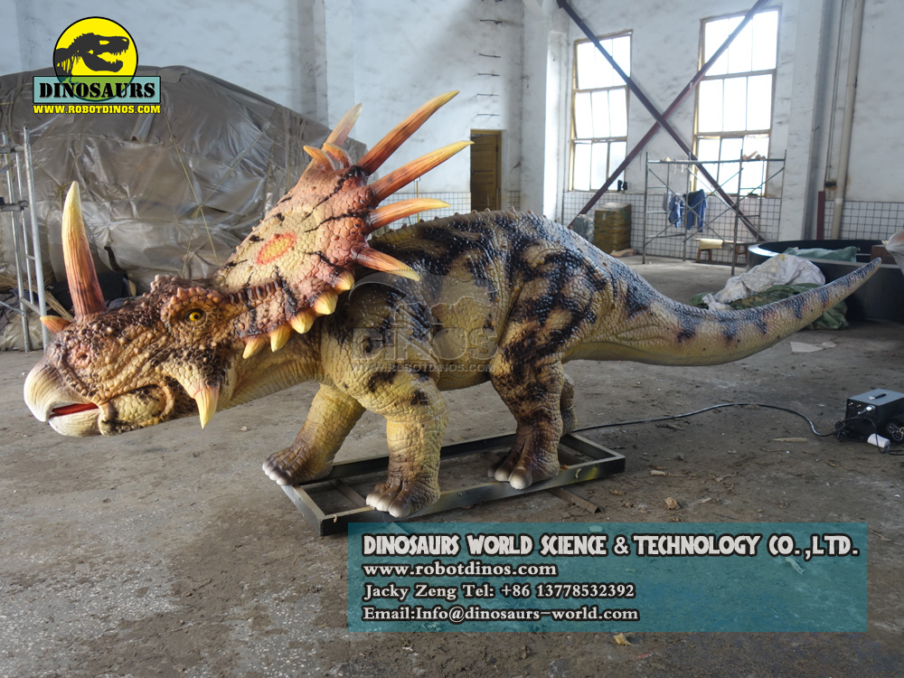 DWD133 dinosaur park animatronic dinosaurs Styracosaurus