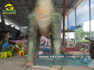 Static Silicon Rubber Huge Dinosaur