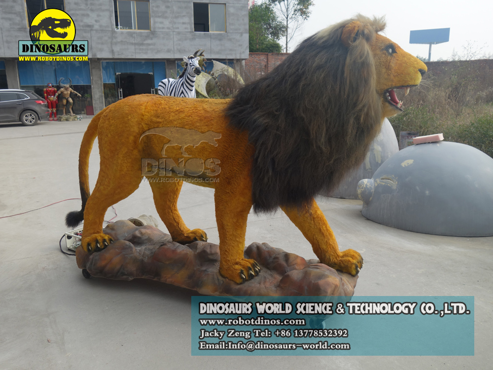 DWA3760 Life Size Animatronic Animals Lion