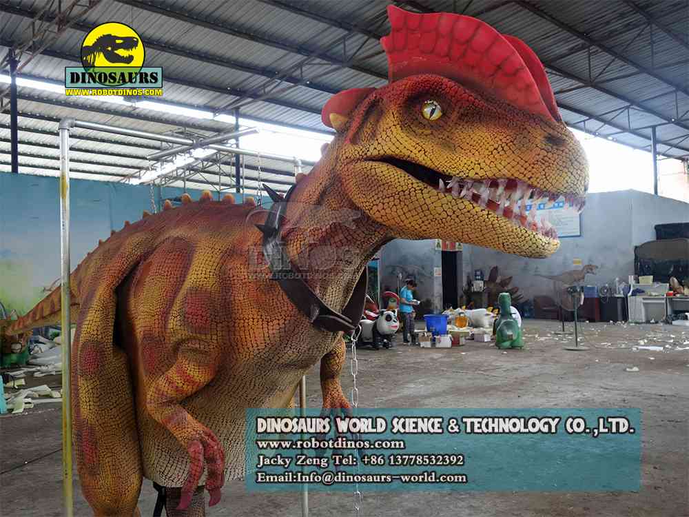 Realistic Dinosaur Costume Dilophosaurus DWE3324-34