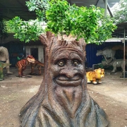 [TT-8] Custom-animatronic-Christmas-decoration-talking-tree-for
