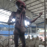 [AM-118]Customized-realistic-animatronic-simulation-octopus-monster-life