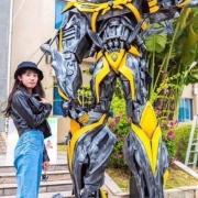 【RBT-8】Super-Size-Stilts-Robot-Costume-Suits